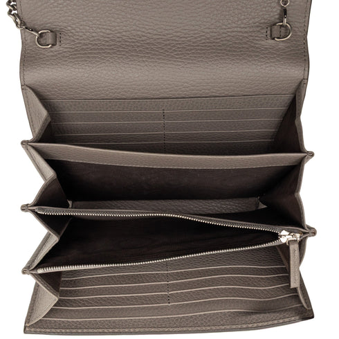 Dionysus Chain Wallet Leather with Embellished Detail Small