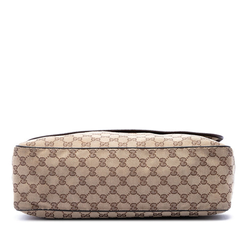 Web Strap Flap Messenger GG Canvas Medium