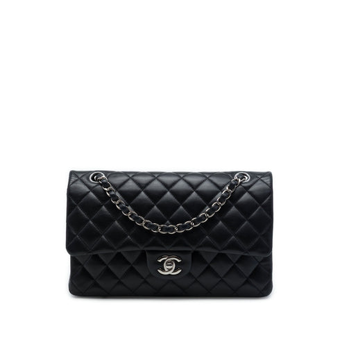 Classic Double Flap Bag Quilted Lambskin Small