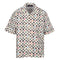 Louis Vuitton Printed Mulberry Silk Short-Sleeve Shirt