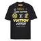 Louis Vuitton Crewneck Short-Sleeve T-Shirt with Front and Back Logo Print