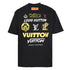 Louis Vuitton Crewneck Short-Sleeve T-Shirt with Front and Back Logo Print