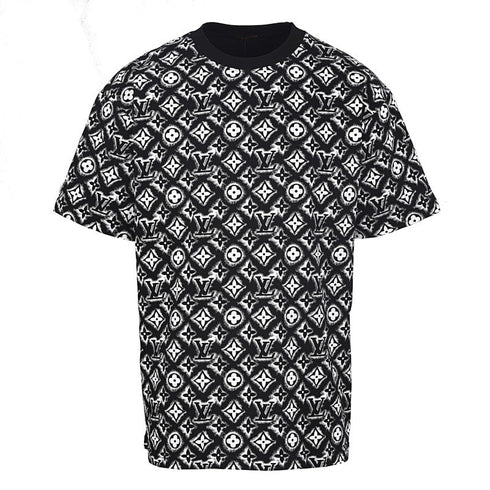 Louis Vuitton All-Over Logo Short-Sleeve T-Shirt