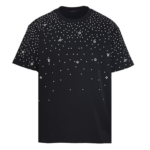 Louis Vuitton "Starry Sky" Print Short-Sleeve T-Shirt