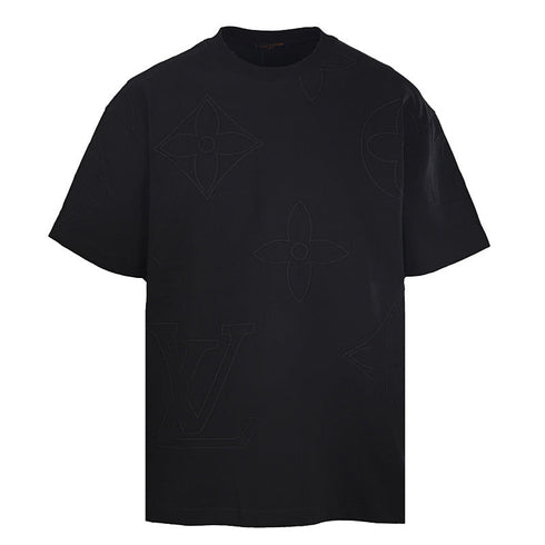 Louis Vuitton Beaded Crew-Neck Short-Sleeve T-Shirt