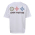 Louis Vuitton Crewneck Short-Sleeve T-Shirt with Front and Back Logo Print