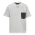 Louis Vuitton Chain-Detail Denim Pocket Short-Sleeve T-Shirt