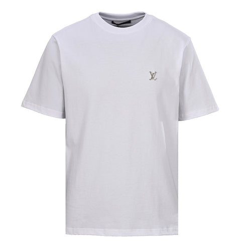 Louis Vuitton Hardware-Detail Crewneck Short-Sleeve T-Shirt