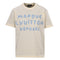 Louis Vuitton Blue Short-Sleeve T-Shirt with Knitted Embroidery