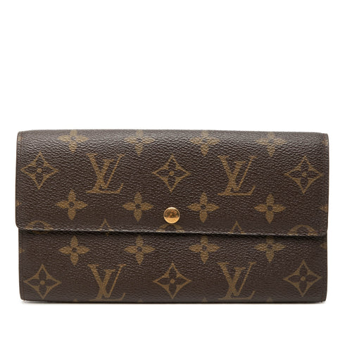 Sarah Wallet Monogram Canvas