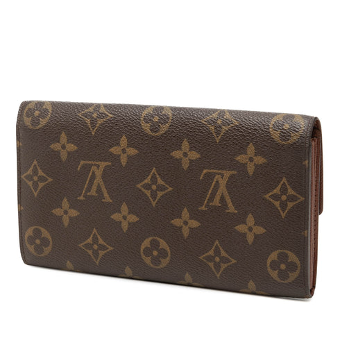 Sarah Wallet Monogram Canvas