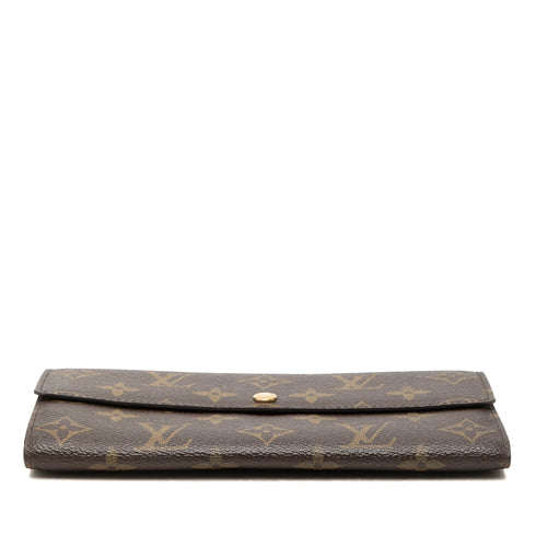 Sarah Wallet Monogram Canvas