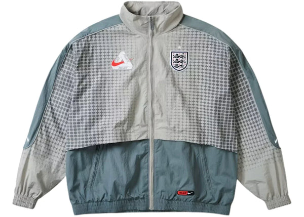 Palace x Nike England Solo Swoosh Track Jacket Pewter Grey/Cool Grey