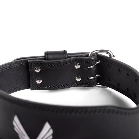 Leather Lifting Belt - Black