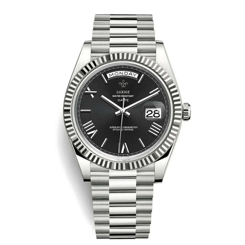 VVS Datejust Watch - Steel Black Eclipse