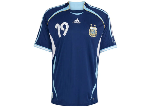 adidas Argentina Away 2006 Messi Jersey Dark Blue