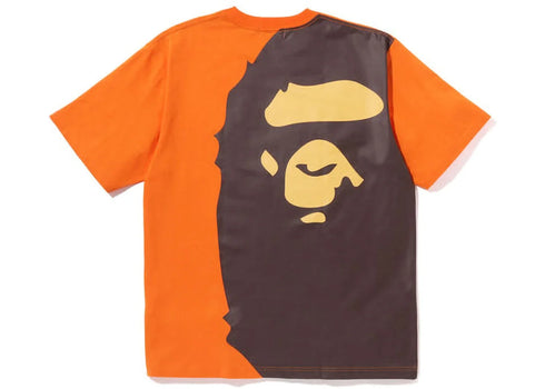 BAPE Giant Ape Head Relaxed Fit Tee Orange
