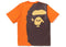BAPE Giant Ape Head Relaxed Fit Tee Orange