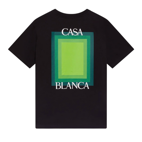 T-shirt Casablanca Gradient Green