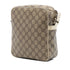 Front Zip Messenger GG Coated Canvas Small
