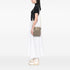 Front Zip Messenger GG Coated Canvas Small