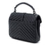 Classic Monogram College Bag Matelasse Chevron Leather Medium