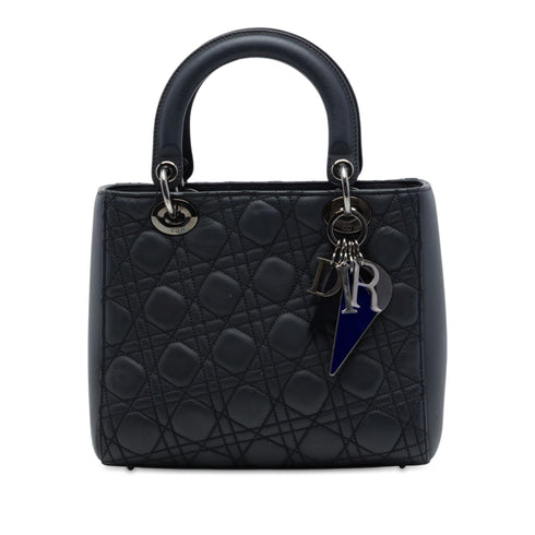 Lady Dior Bag Cannage Quilt Lambskin Medium