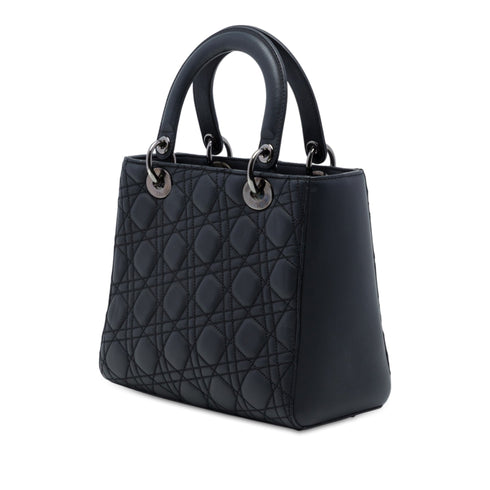 Lady Dior Bag Cannage Quilt Lambskin Medium