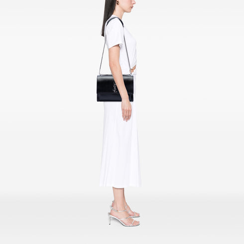 Sunset Crossbody Bag Leather Large