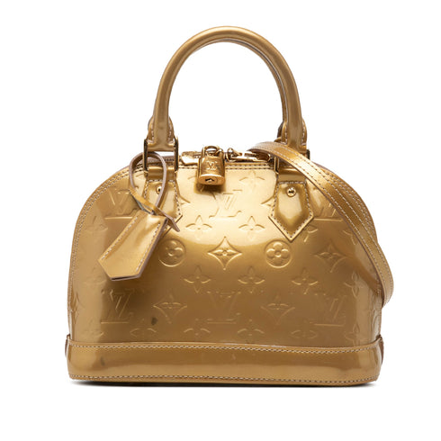 Alma Handbag Monogram Vernis BB
