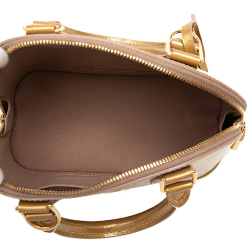 Alma Handbag Monogram Vernis BB
