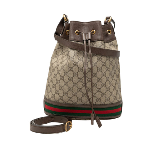 Ophidia Bucket Bag GG Coated Canvas Small