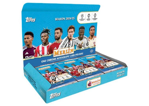 2024-25 Topps Merlin Chrome UCC Soccer Hobby Box