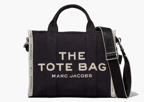 Marc Jacobs The Medium Jacquard Tote Bag Black