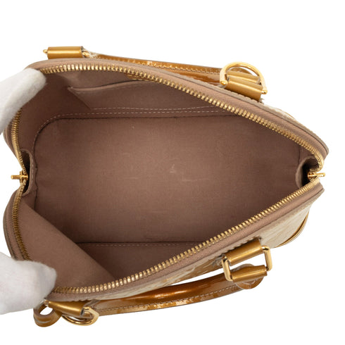 Alma Handbag Monogram Vernis BB
