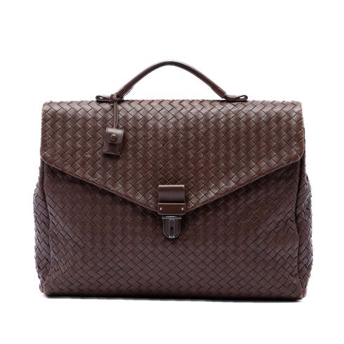 Envelope Briefcase Intrecciato Nappa Large