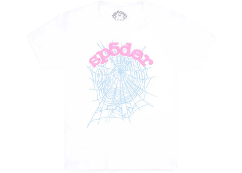 Sp5der OG Web Baby Tee White
