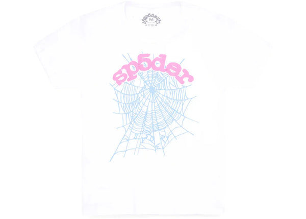 Sp5der OG Web Baby Tee White