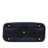 Banner Tote Leather and House Check Canvas Medium