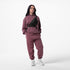 0920. Tech Essential™ Distressed Hoodie - Faded Crimson