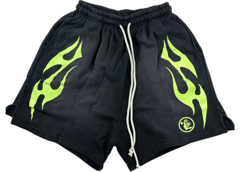 Hellstar Flame Short Black/Green
