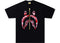 BAPE ABC Camo Shark Tee Black/Pink (SS22)