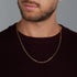 Micro Gold Cuban Link Chain
