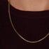 Micro Gold Cuban Link Chain