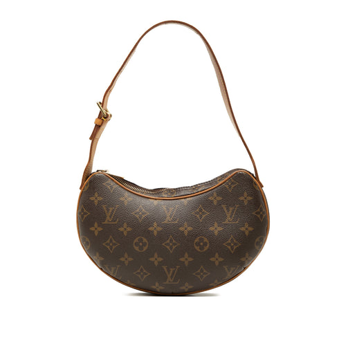 Croissant Handbag Monogram Canvas PM