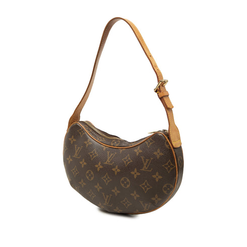 Croissant Handbag Monogram Canvas PM