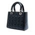 Lady Dior Bag Cannage Quilt Patent Medium