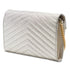 Classic Monogram Wallet on Chain Matelasse Chevron Leather Medium