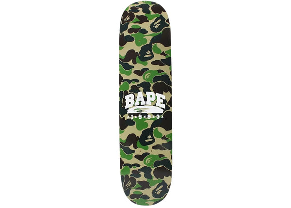 BAPE ABC Camo Skateboard Deck Green