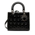 Lady Dior Bag Cannage Quilt Patent Medium
